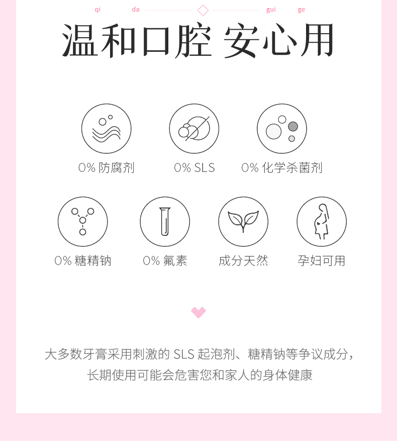 草珊瑚益生菌酵素白牙膏人杰地灵国风款牙膏定制